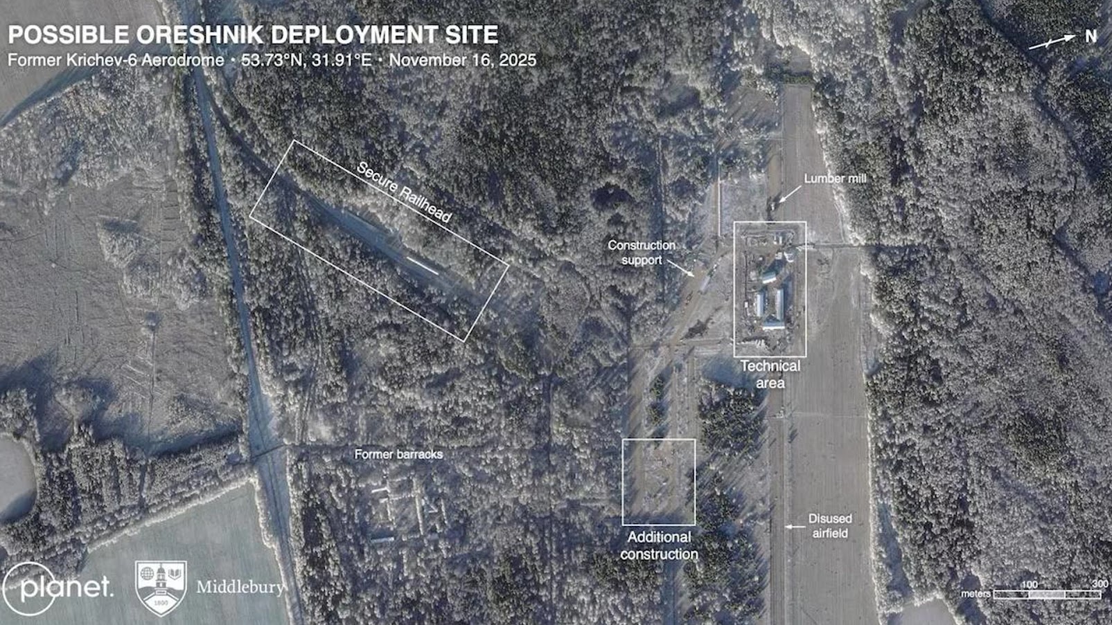 «Арэшнік», магчыма, базуецца на базе пад Крычавам – даследвальнікі