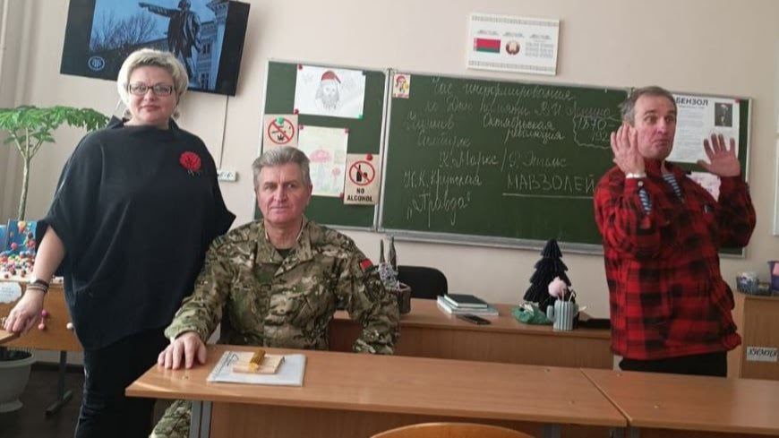 У бабруйскім каледжы ўкараняюць камуністычную ідэалогію