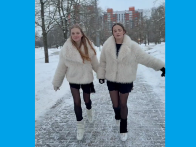 Цяпер і па магілёўскіх тратуарах пачалі катацца на каньках