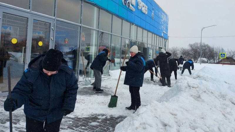 В Кричеве во время циклона можно было купить даже цветы