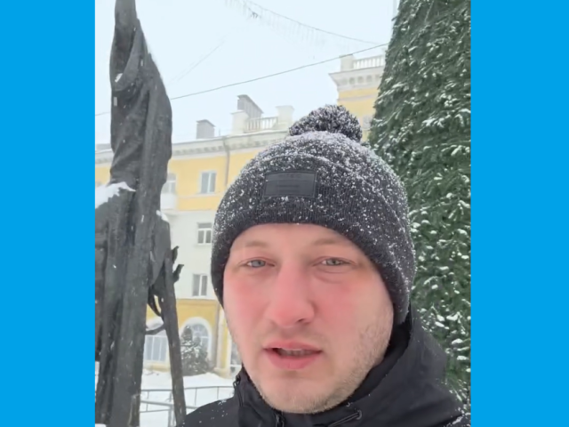 Пабываўшы ў Магілёве расійскі блогер здзівіўся адсутнасці навагодняга настрою